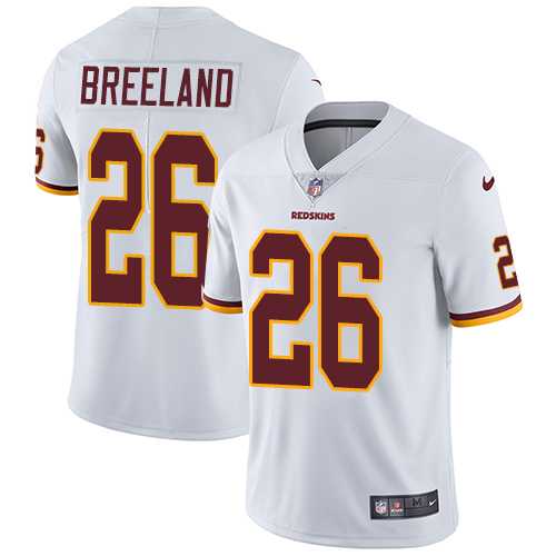 Nike Washington Redskins #26 Bashaud Breeland White NFL Vapor Untouchable Limited Jersey,We sell and wholesale Nike Washington Redskins #26 Bashaud Breeland White NFL Vapor Untouchable Limited Jersey on line form chian!